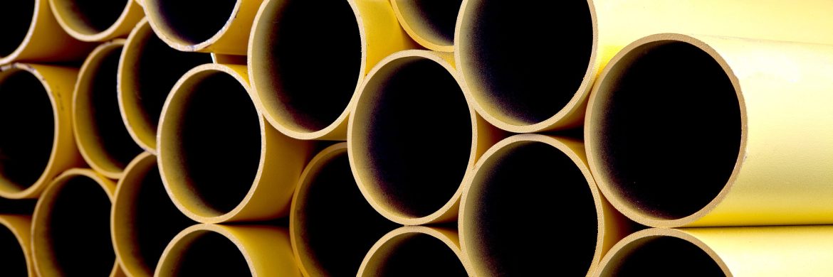 Pattern of big yellow tubes